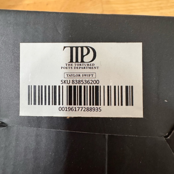 Black Tortured Poets Department Mug - Picture 8 of 9